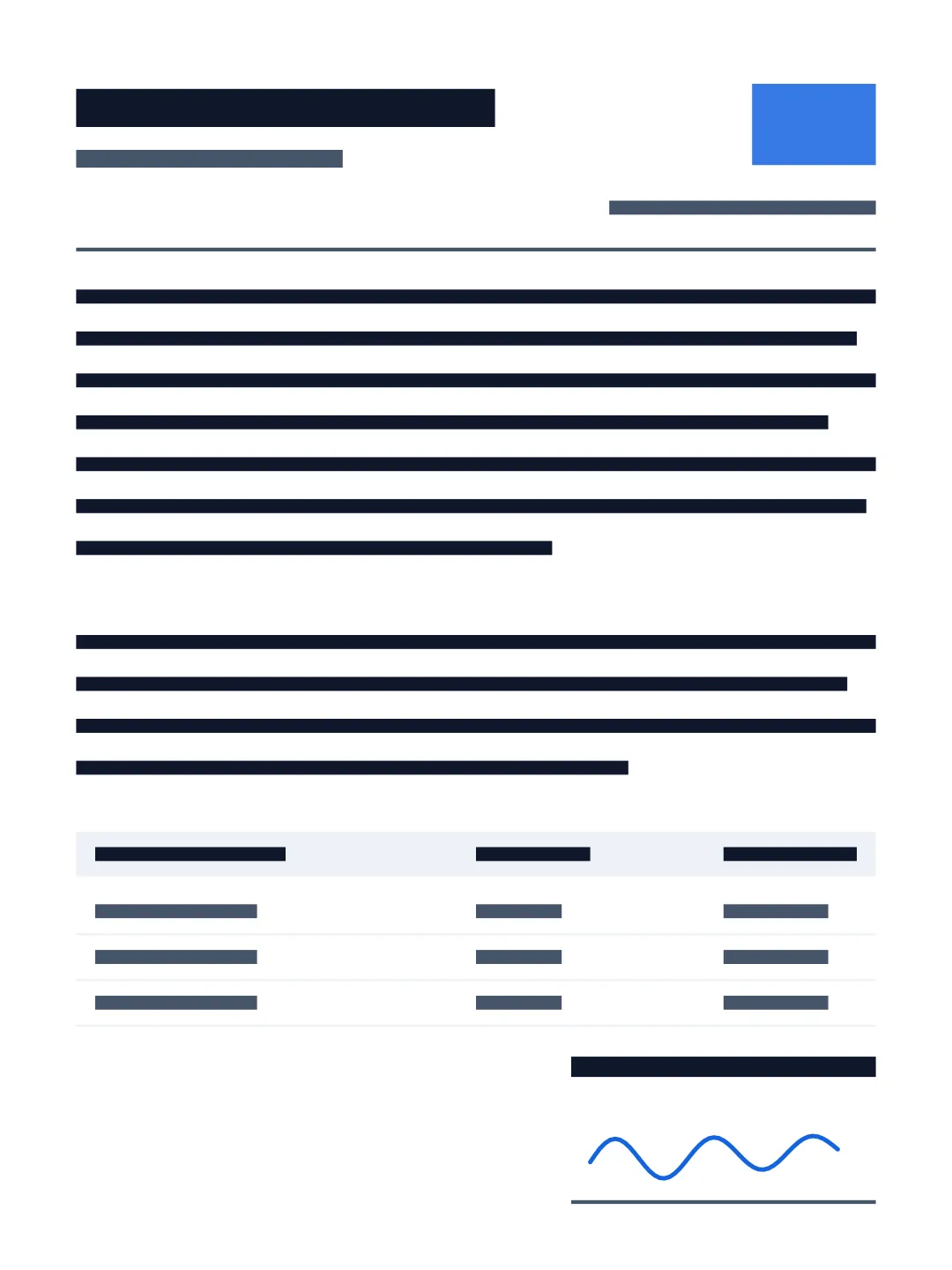 After: the same page as a Scansy scan, flat, cropped and clean white